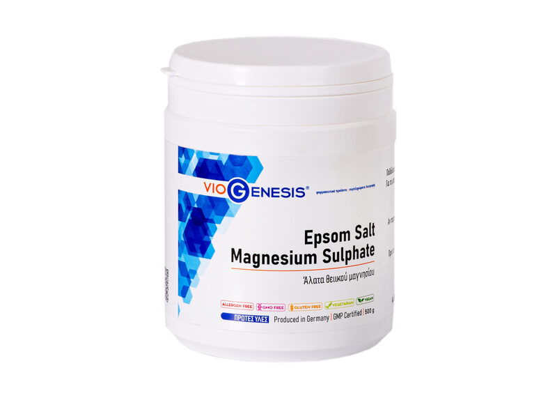 VIOGENESIS - Epson Salt Magnesium Sulphate - 500gr